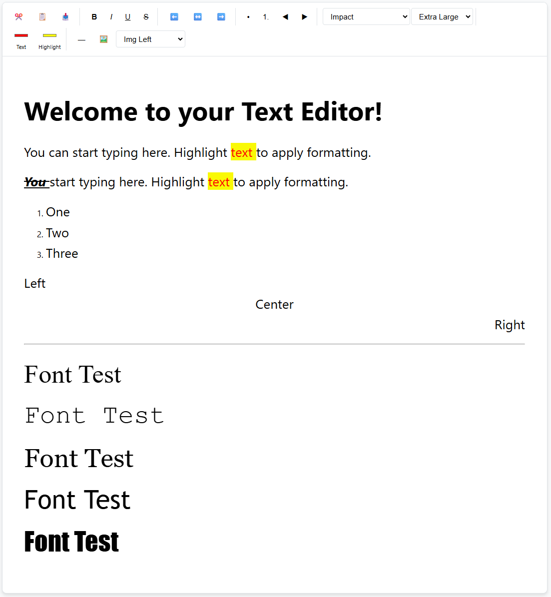 Thumbnail of Text Editor Website